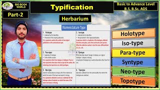 Typification  Nomenclature Type Holotype  Isotype  Syntype  Paratype Neotype Topotype  Hindi [upl. by Dalis998]