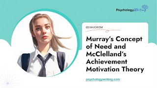 Murray’s Concept of Need and McClelland’s Achievement Motivation Theory  Essay Example [upl. by Marela]