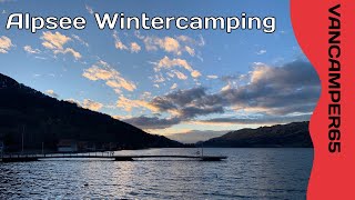 Wintercamping am Alpsee  Allgäu mit Besuch von Oberstaufen und Immenstadt [upl. by Eecyaj]