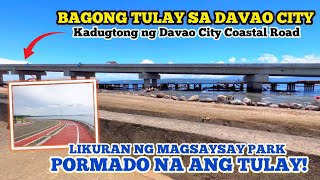 BAGONG TULAY SA DAVAO CITY KADUGTONG NG DAVAO CITY COASTAL ROAD [upl. by Bartley141]