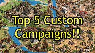 Top 5 Custom Campaigns in AoE2 DE 1000th video special [upl. by Hepsoj]