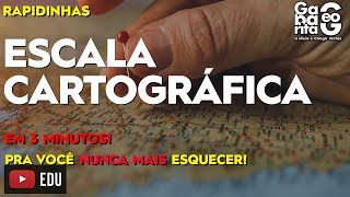 Geografia  Como Calcular Escala Cartográfica  Cartografia  EF06GE08 [upl. by Alletse]