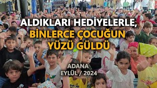 HZ ALİ VE EHLİ BEYT SEVGİSİ İLE ADANADA BİNLERCE ÇOCUĞA OKUL YARDIMI YAPILDI [upl. by Aldwin]