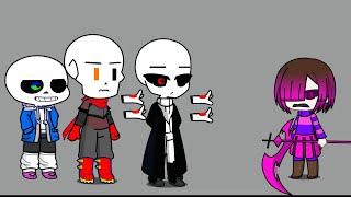 ✨react Glitchtale to gaster sans and papyrus vs Betty 🇬🇧🇷🇺 11 ✨ [upl. by Kcolttam]