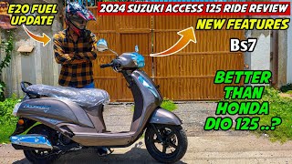 2024 Suzuki Access 125 Review  New Colour amp Features🔥 Best 125cc scooter in India [upl. by Nymzaj]