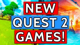 NEW Upcoming Quest 2 Games [upl. by Nanis]