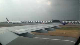 Thai Airways A300 Takeoff No Flaps [upl. by Ut]