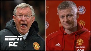 Man Uniteds Solskjaer models hairdryer treatment after Sir Alex Ferguson  Interview [upl. by Mona]