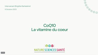 Coq10  La vitamine du coeur [upl. by Yadseut]