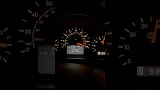 2001 Mercedes Benz clk 430 top speed run [upl. by Attenreb]