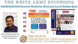 EPIGNOSIS ARCHIMEDICS  National Level General Medicine Online Quiz [upl. by Anderson]