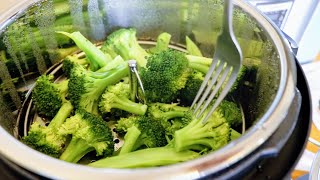 Steamed Broccoli Cosori Pressure Cooker [upl. by Ennasirk865]