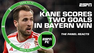 Harry Kane propels Bayern Munich to win FULL REACTION  ESPN FC [upl. by Ahteral983]