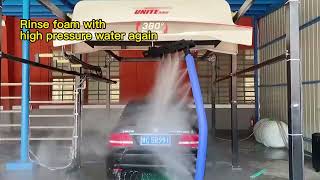 Unleashing Power MWS200 Automatic Touchless Car Wash Insider Look– Mattias Car Wash Systems [upl. by Saleme]