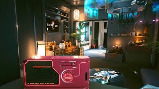 Welcome Home  Japantown Apartment  Cyberpunk 2077 [upl. by Aleuqahs]