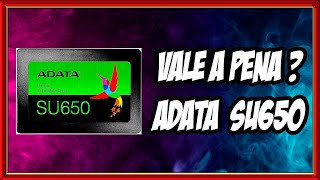 SSD ADATA SU650 960GB é bom [upl. by Samaria]