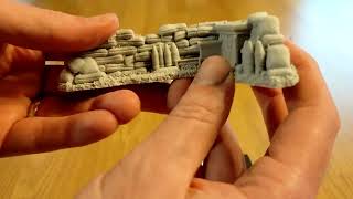 40K Resin Barricades  Terrain Review warhammer40k 40k terrain [upl. by Tarsus]