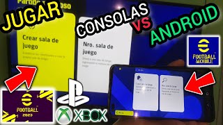 Como JUGAR ONLINE EFOOTBALL PLAYSTATION vs EFOOTBALL MOBILE  Se Puede ✅ [upl. by Lamp244]