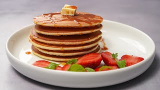 Perfect Pancake Recipe  How To Make Basic Pancake at Home  Yummy [upl. by Aihsinyt23]