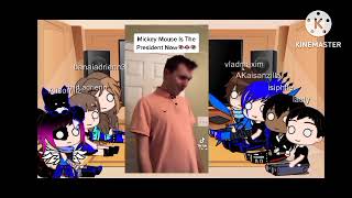 Fandom reacts to talon gacha club with my friends funny 3 minutes video [upl. by Dulcy999]