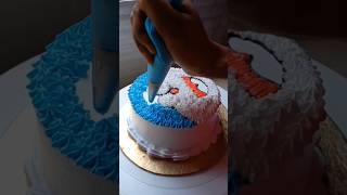 Today I repeated the same cake again🔥😍 cake shorts youtubeshorts trending viral mydreamcakery [upl. by Ahsienyt]