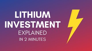 How To Invest In Lithium 2023 [upl. by Tisbee]