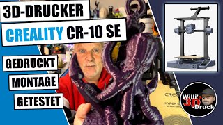 Creality CR10 SE 3D Drucker schnell amp TPU 65 shore kein Problem [upl. by Jade]