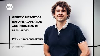 Lecture  Genetic History of Europe Adaptation and Migration in Prehistory  Johannes Krause [upl. by Eednar]