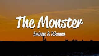 Eminem  The Monster Lyrics ft Rihanna [upl. by Amadus553]