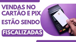 RECEITA FEDERAL ESTÁ FISCALIZANDO VENDAS NO CARTÃO E PIX fiscalização [upl. by Adle]