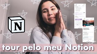 tour pelo meu Notion 📝  planejamento semanal organização de estudos etc  estudocerto [upl. by Parks99]