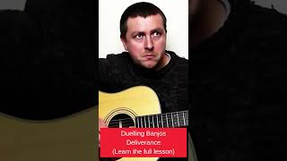 Duelling Banjos  Guitar Tutorial  Deliverance  Drue James [upl. by Dilisio459]