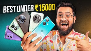 Top 5 Best Mobile Phones Under ₹15000⚡Amazon amp Flipkart Sale 2024  Best Phone Under 15000 😱 [upl. by Skipton]