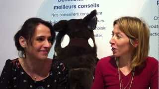 Orianne Lallemand et Eléonore Thuillier  ITW France Loisirs  Salon du Livre 2013 [upl. by Rebak532]