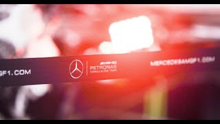 Mercedes W14 fire up [upl. by Atinit]