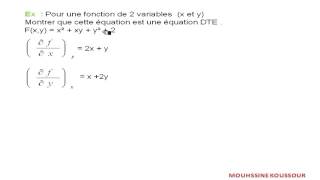 3 Cours Thermodynamique Différentielle totale exacte [upl. by Noteloc]