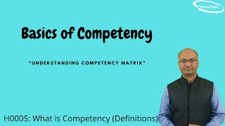 H0005 What is Competency Definitions  What Are Competencies  Competency Meaning [upl. by Phillada406]