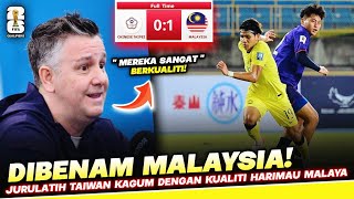 Dibelasah MALAYSIA Jurulatih Taiwan KAGUM Dengan Kualiti Harimau Malaya [upl. by Kimberlyn]