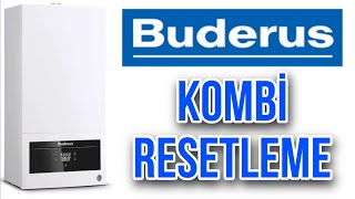 Buderus Kombi Resetleme  Kombi Resetleme Nasıl Yapılır [upl. by Alvarez]