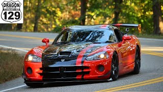 ACR VIPER CHASING DOWN PORSCHE GT3 AT TAIL OF THE DRAGON [upl. by Ashok]