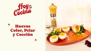 Hablamos de huevos secretos del color pelado y cocción receta huevos huevoduro recetasfaciles [upl. by Ramso]