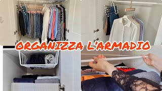 😍10 IDEE PER ORGANIZZARE UN ARMADIO 🌟IDEE SALVA SPAZIOARMADIO PICCOLO TRUCCHI INCREDIBILI [upl. by Rainie]