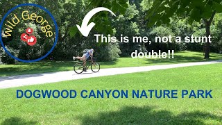 A place to visit in Missouri Dogwood Canyon Nature Park 4K  riding bicycle [upl. by Huber]