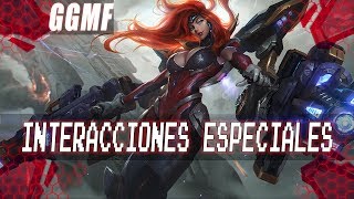 Interacciones Especiales  Miss Fortune Gatillera Galactica Español LATAM [upl. by Dianne]