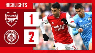 HIGHLIGHTS  Arsenal vs Manchester City 12  Premier League [upl. by Ilyk980]