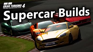 Gran Turismo 4 15 Supercar Builds You Should Try [upl. by Oremoh]