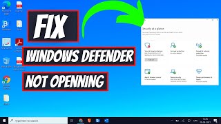 SOLVED Microsoft Windows Defender Windows Security Not Working in Latest Windows 1110 [upl. by Bouchier765]