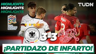 Highlights  Alemania 33 Suiza  UEFA Nations League 2020  TUDN [upl. by Poirer406]