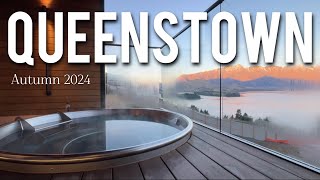 Queenstown in the blur hour  Kamana soak town stroll amp thai dinner  New Zealand Travel Vlog 2024 [upl. by Eylhsa]