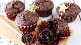 muffin al doppio cioccolato  la ricetta perfetta come quelli di Starbucks  ON THE CLOUDS [upl. by Conger287]